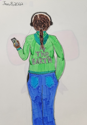 Artwork by Danica, January 2022
